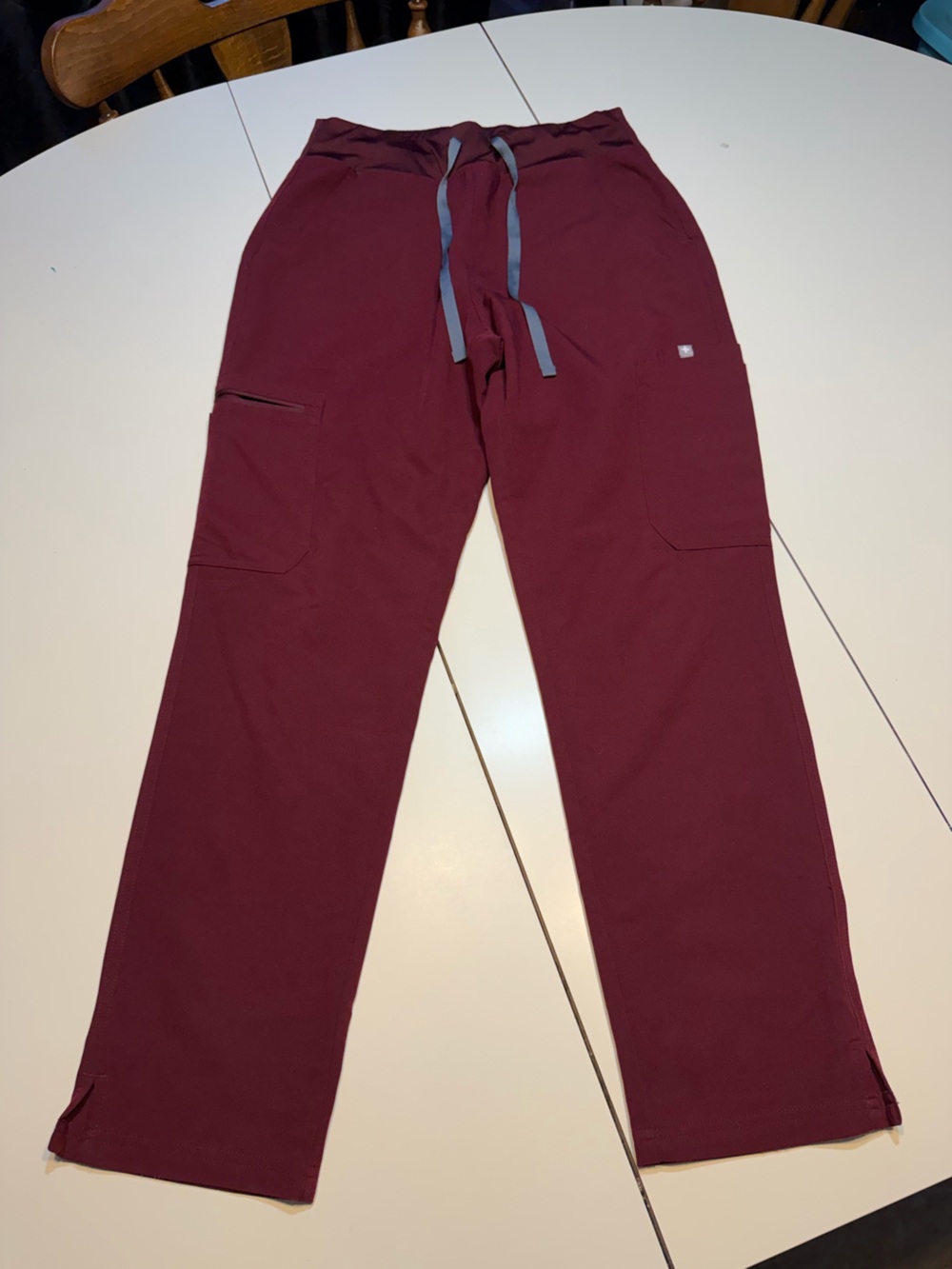 Women's Maroon Drawstring Track Pants